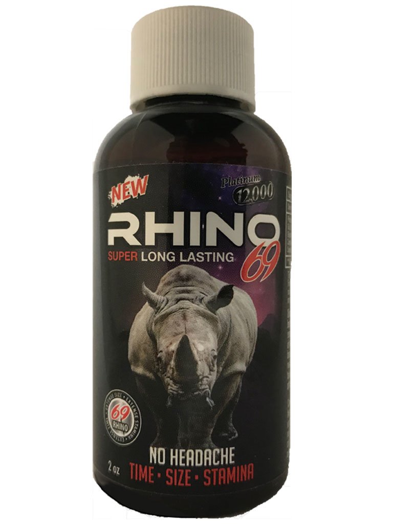 Rhino 69 Male Sexual Enhancement Drink Bottle