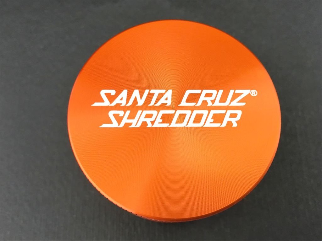 Santa Cruz Shredder large herb grinder orange