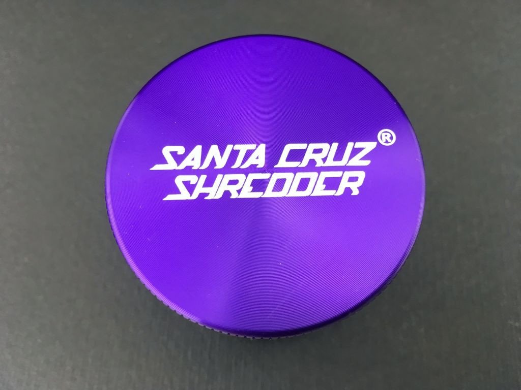 Santa Cruz Shredder medium herb grinder purple
