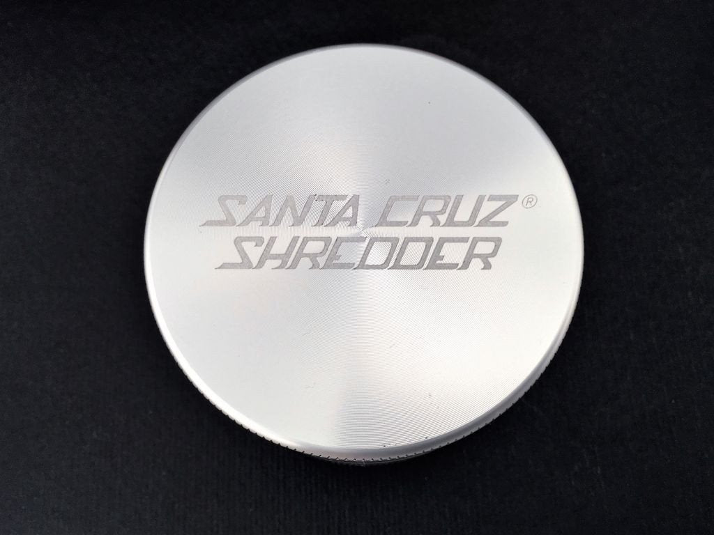 Santa Cruz Shredder large herb grinder silver