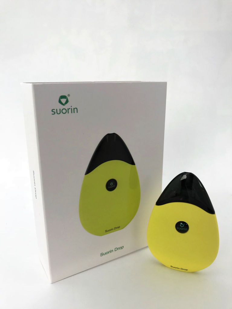 Suorin Drop Electronic Vaping Device Yellow