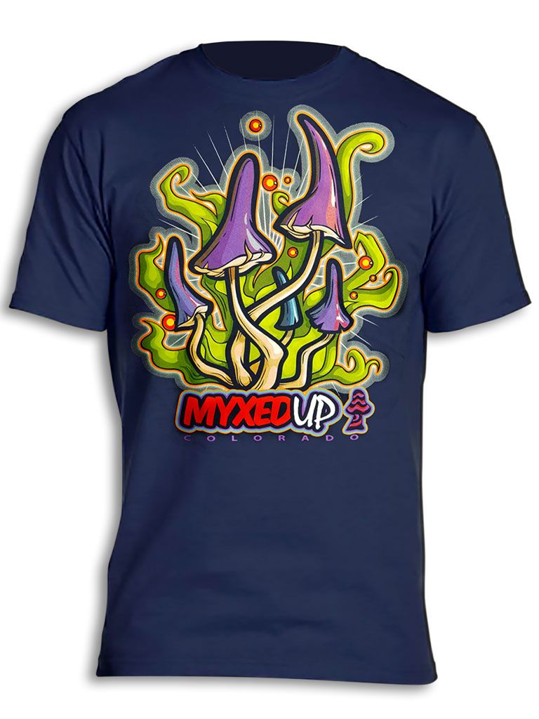Twisted Mushrooms Myxed Up T-Shirt