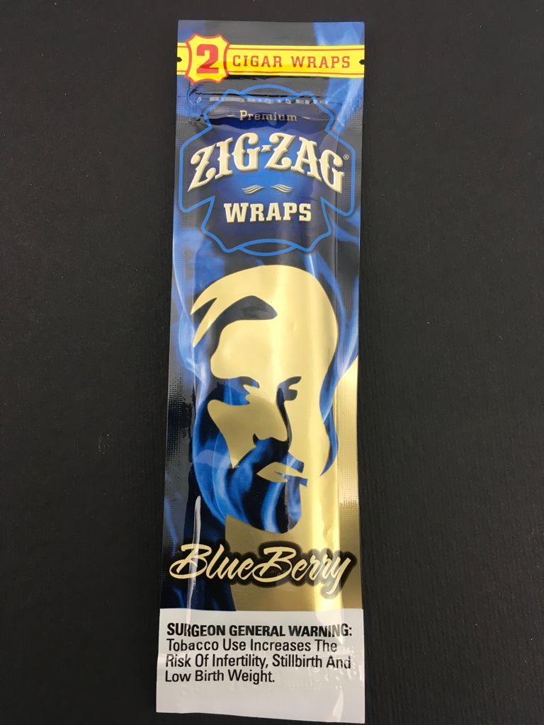 Zig-Zag Cigar Wraps Blueberry