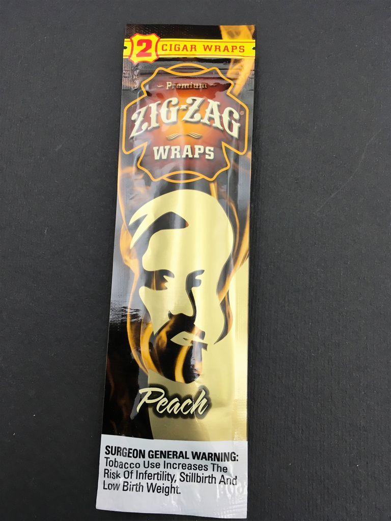 Zig-Zag Cigar Wraps Peach