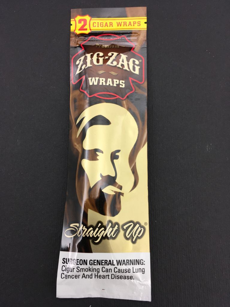 Zig-Zag Cigar Wraps Straight Up