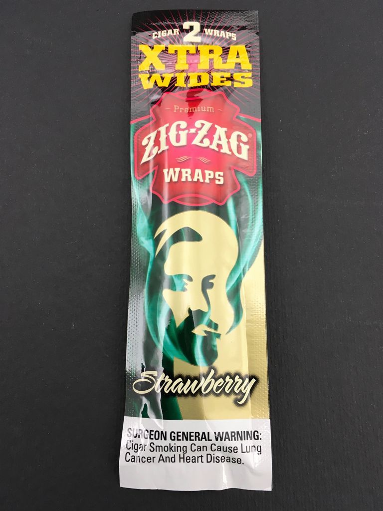 Zig-Zag Cigar Wraps Strawberry Xtra Wides