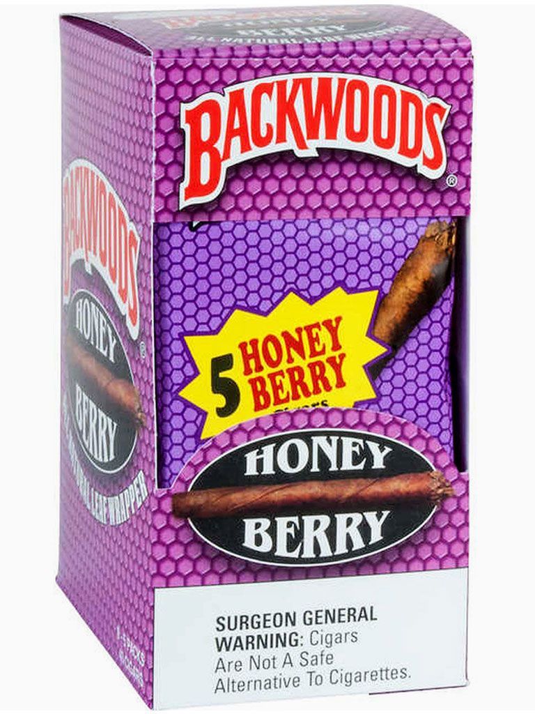 Backwoods 5 Pack Honey Berry Flavor