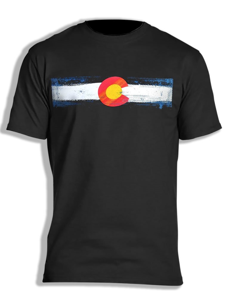 Colorado Flag Myxed Up shirt