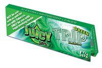 Green Trip Flavored Juicy Jay's 1 1/4 Rolling Papers